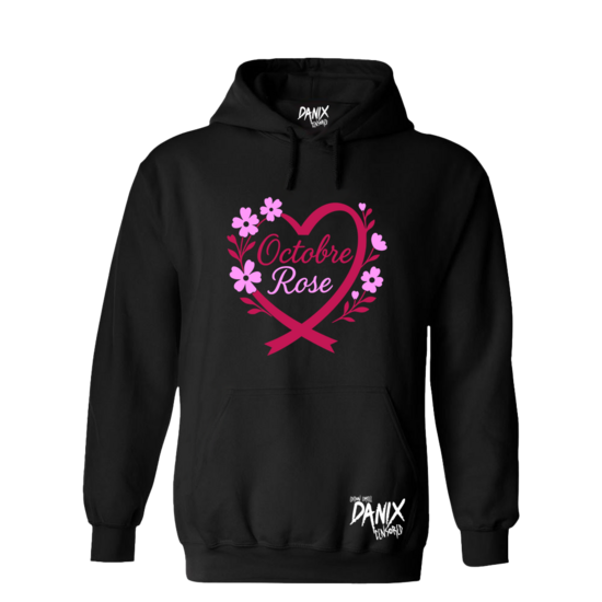 Sweat OCTOBRE ROSE (COEUR) [DANIX CENSORED]